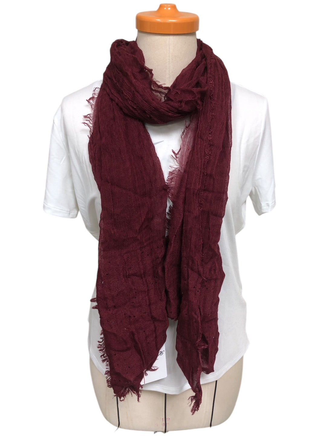 Botto Giuseppe Italian Cashmere Wool Silk Sequined Scarf