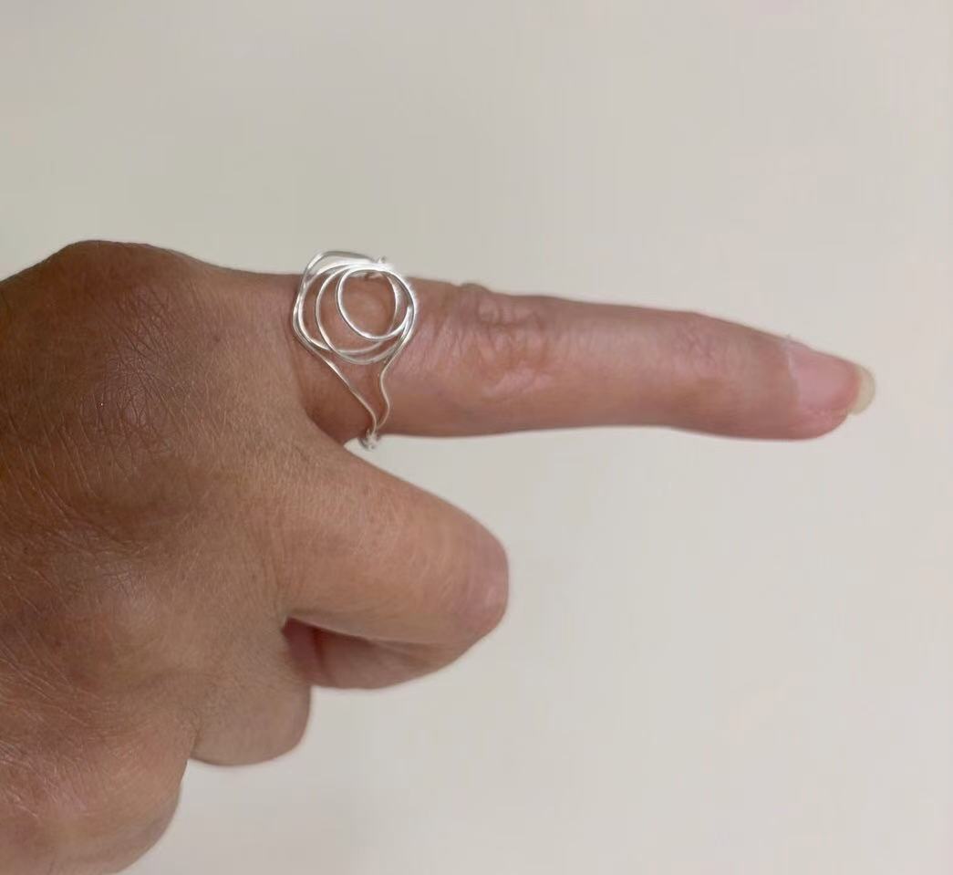 Cloud Silver Ring 雲朵- 手工純銀戒