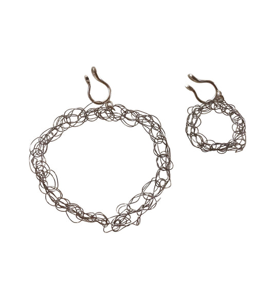 Loop Loop Silver earrings 纏繞銀耳環
